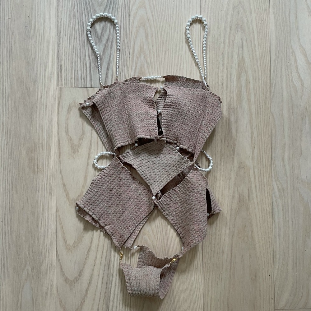 Rui Bodysuit in Dusty Rose - Picture 3 of 5